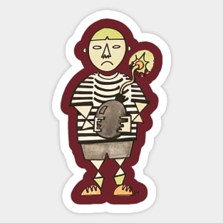 Pugsley by Pollux Sticker